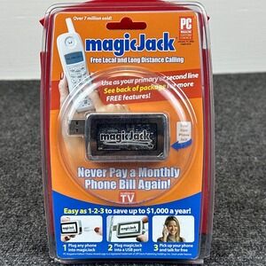 MagicJack‎ USB VoIP Phone Service Adapter Local Long Distance 430-0302 New